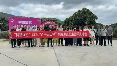 網媒進荔園，汕尾荔枝借“網”出圈